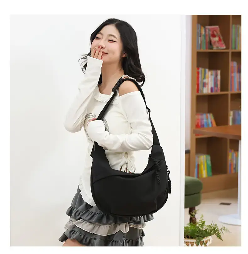 Lightweight Nylon Commuter Bag for Students Women — feature 35