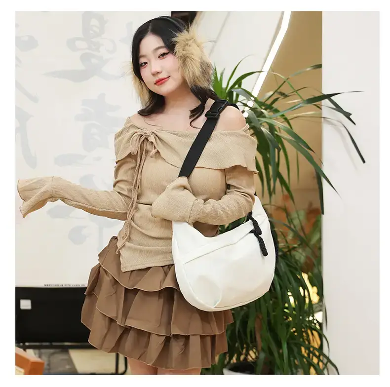 Lightweight Nylon Commuter Bag for Students Women — feature 40