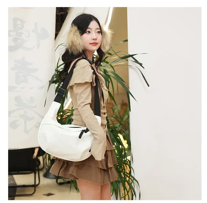 Lightweight Nylon Commuter Bag for Students Women — feature 42