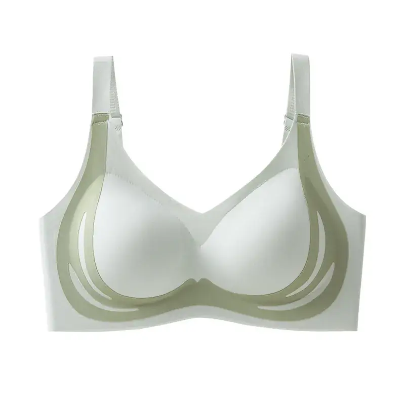 Traceless Push-Up Bra Women Small Non-Rimless Soft Support - Image 4