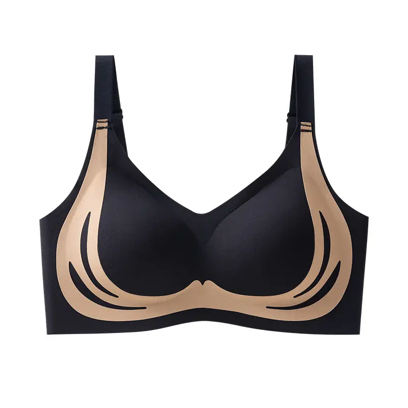 Traceless Push-Up Bra Women Small Non-Rimless Soft Support — feature 22