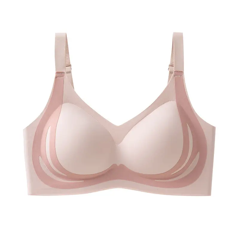 Traceless Push-Up Bra Women Small Non-Rimless Soft Support — feature 24