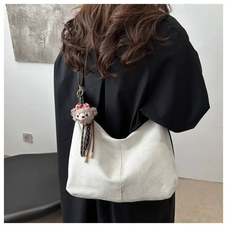 2024 Winter Texturized Retro Shoulder Bag Women — feature 25