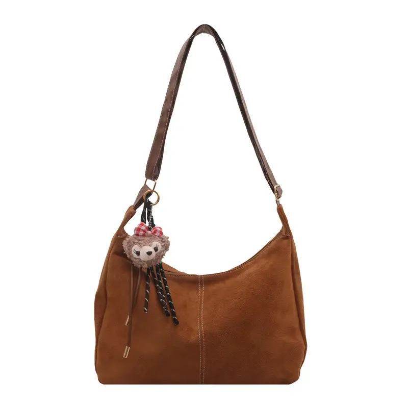 2024 Winter Texturized Retro Shoulder Bag Women - Image 3