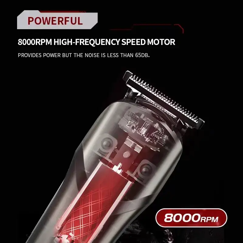 Rechargeable Hair Clipper for Men Women Lightweight Electric - Image 5