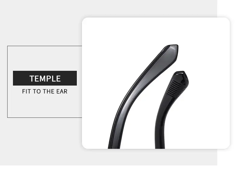 Men's Black Pilot Sunglasses with Gold Accents — feature 7