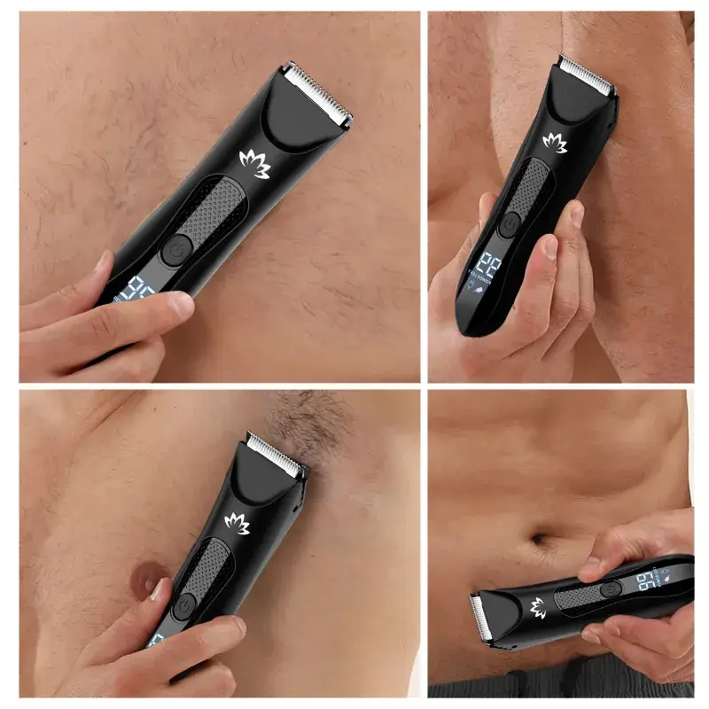 Professional Body Hair Trimmer with Digital Display - Image 3
