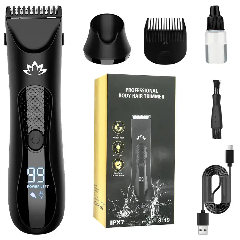 Professional Body Hair Trimmer with Digital Display - Image 6