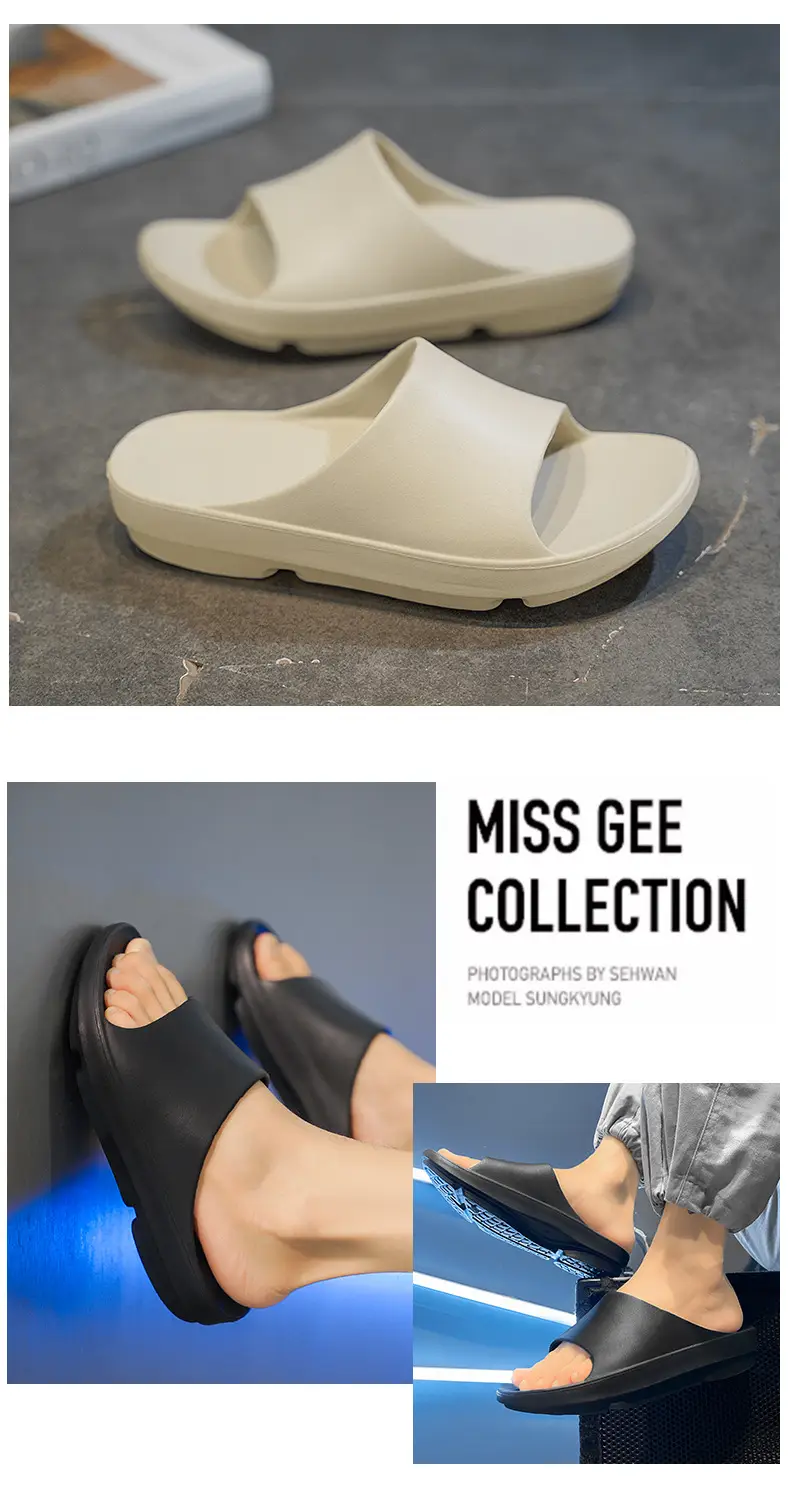 Slippers Women's Summer Outer Wear Height-increasing Non-smelly Foot-resistant Wear-resistant Slides EVA Home Non-slip All-match Couple Slippers — feature 13