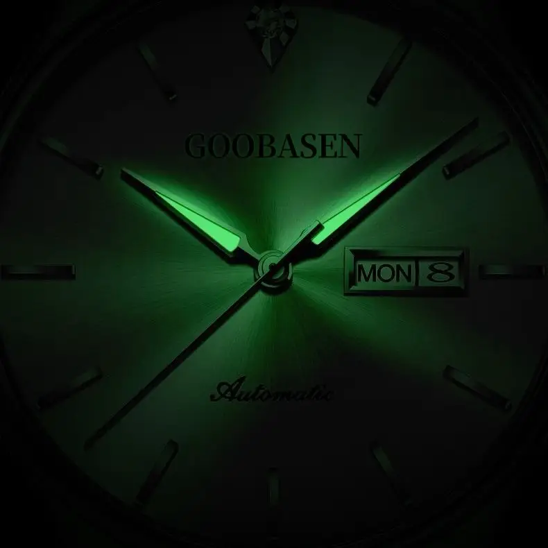 Guberson Anti-Mechanical Men's Watch Silver Stainless Steel - Image 6