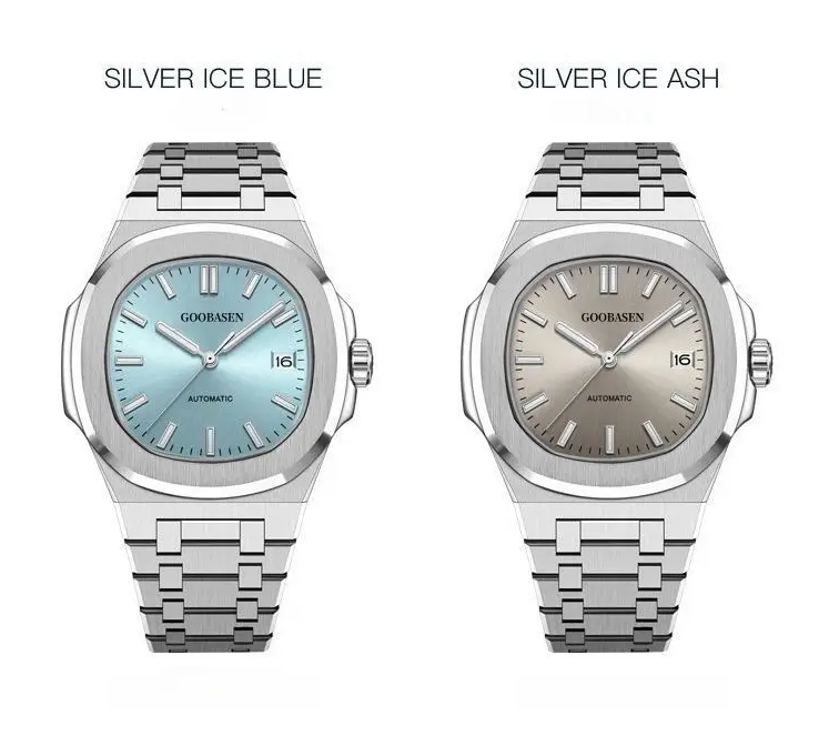 Men's Full Automatic Anti-Tremble Watch Silver Stainless Band — feature 32