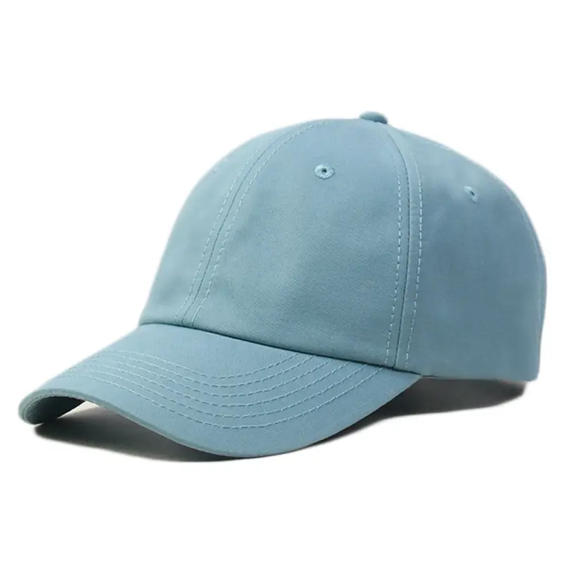 Women Black Large Baseball Cap Adjustable - Image 3