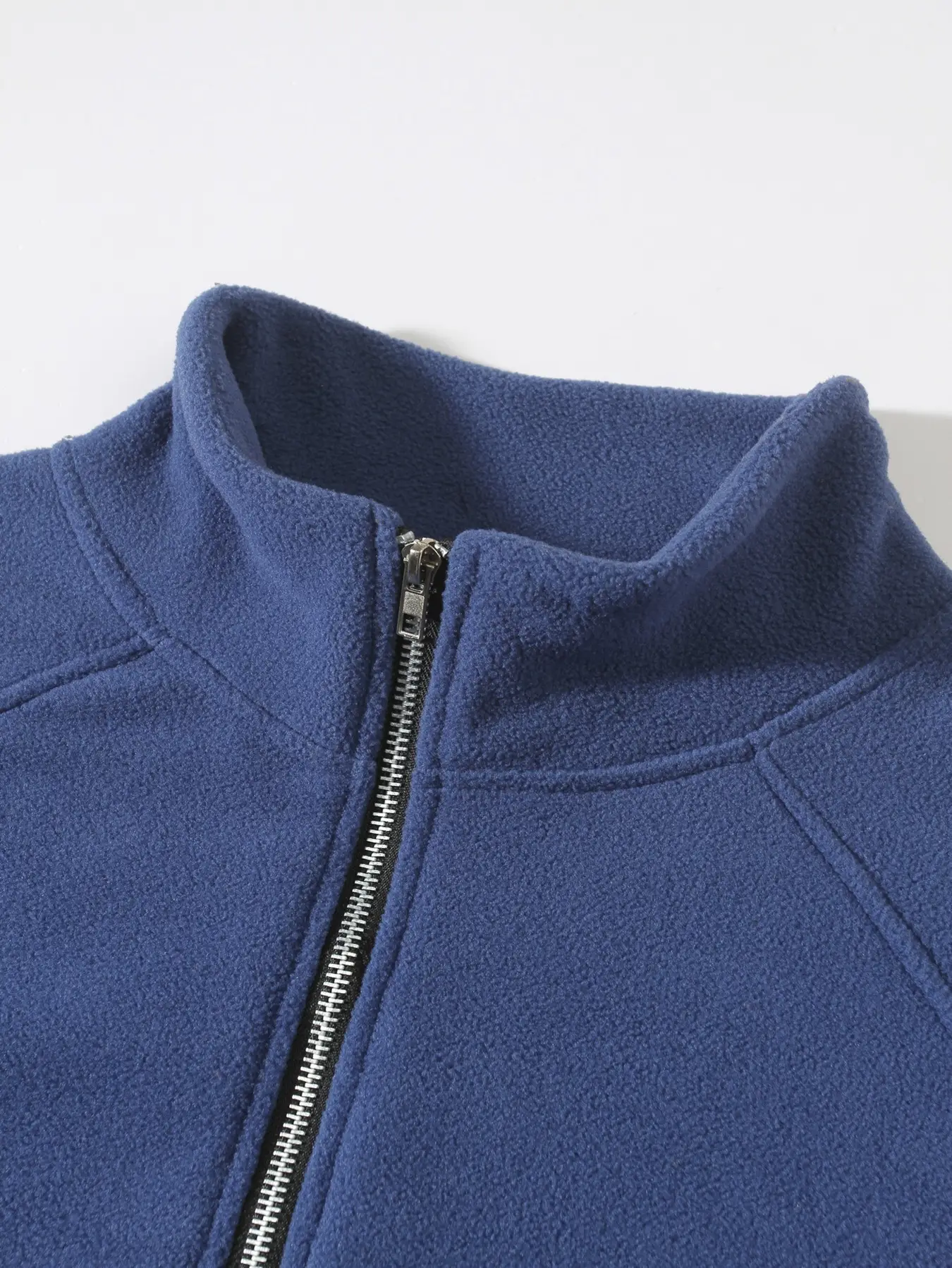 Men Brushed Plain Long Sleeve Pullover Black — feature 22