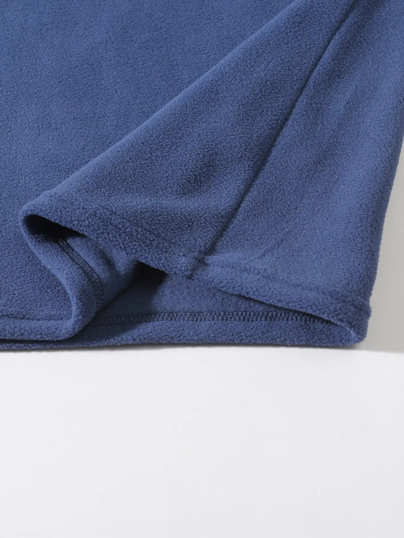 Men Brushed Plain Long Sleeve Pullover Black — feature 23