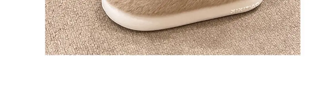 High-Top Cotton Shoes for Women, New Winter Cross-Border Style, Cute Snail Design, Fleece-Lined, Thickened, Warm, Couple's Outdoor Short Cotton Boots — feature 8