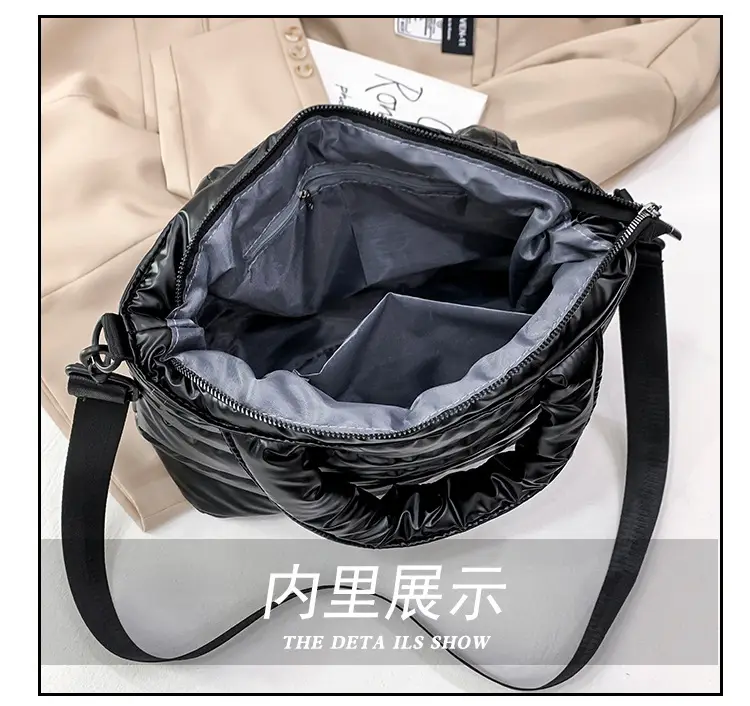 2026 Winter Women's Embroidered Crossbody Bag Blue — feature 5