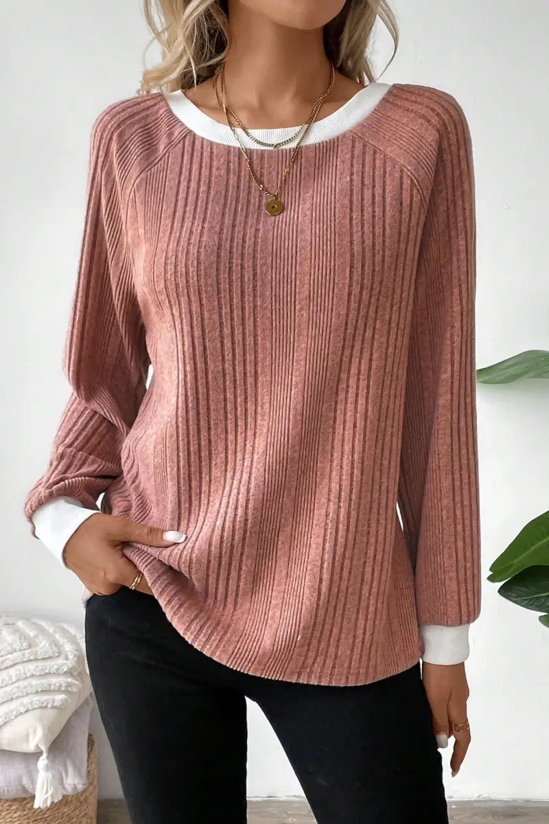 2024 Women's 20 Round Neck Long Sleeve Sweater — feature 13