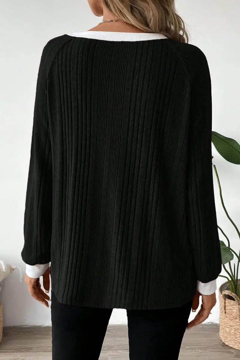 2024 Women's 20 Round Neck Long Sleeve Sweater — feature 22
