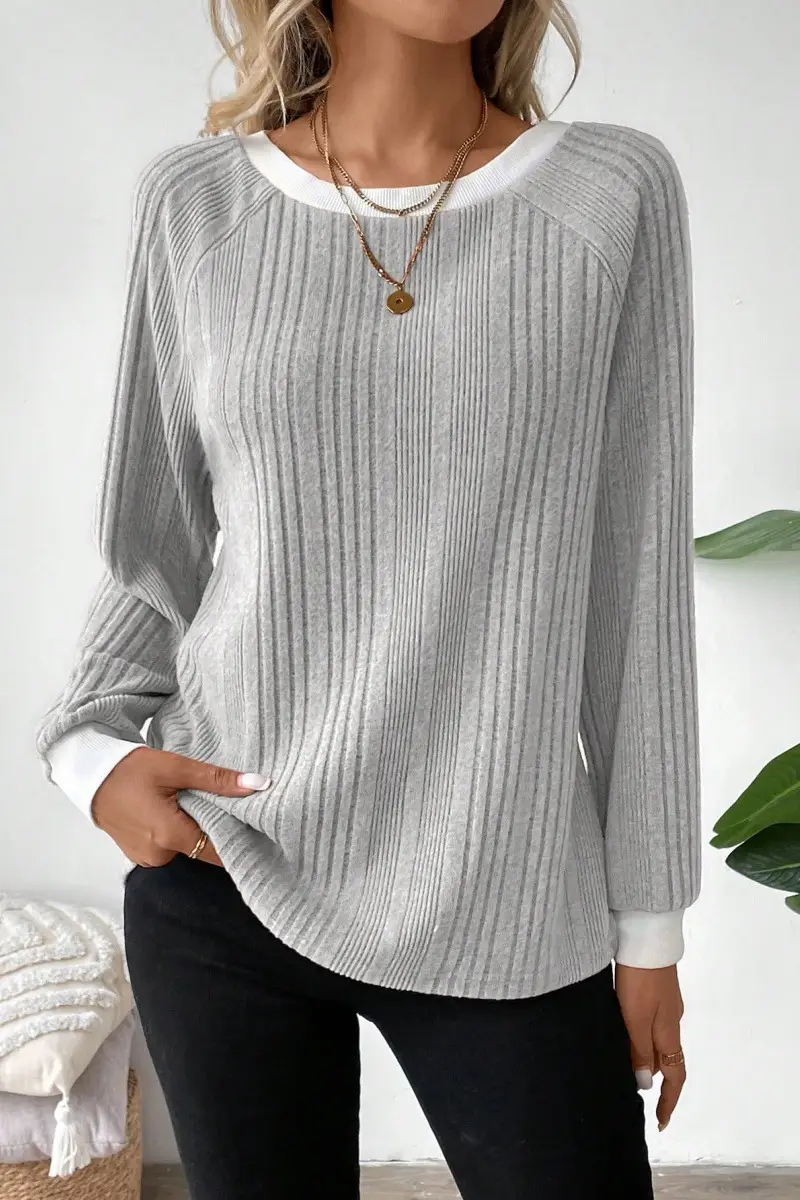 2024 Women's 20 Round Neck Long Sleeve Sweater — feature 26