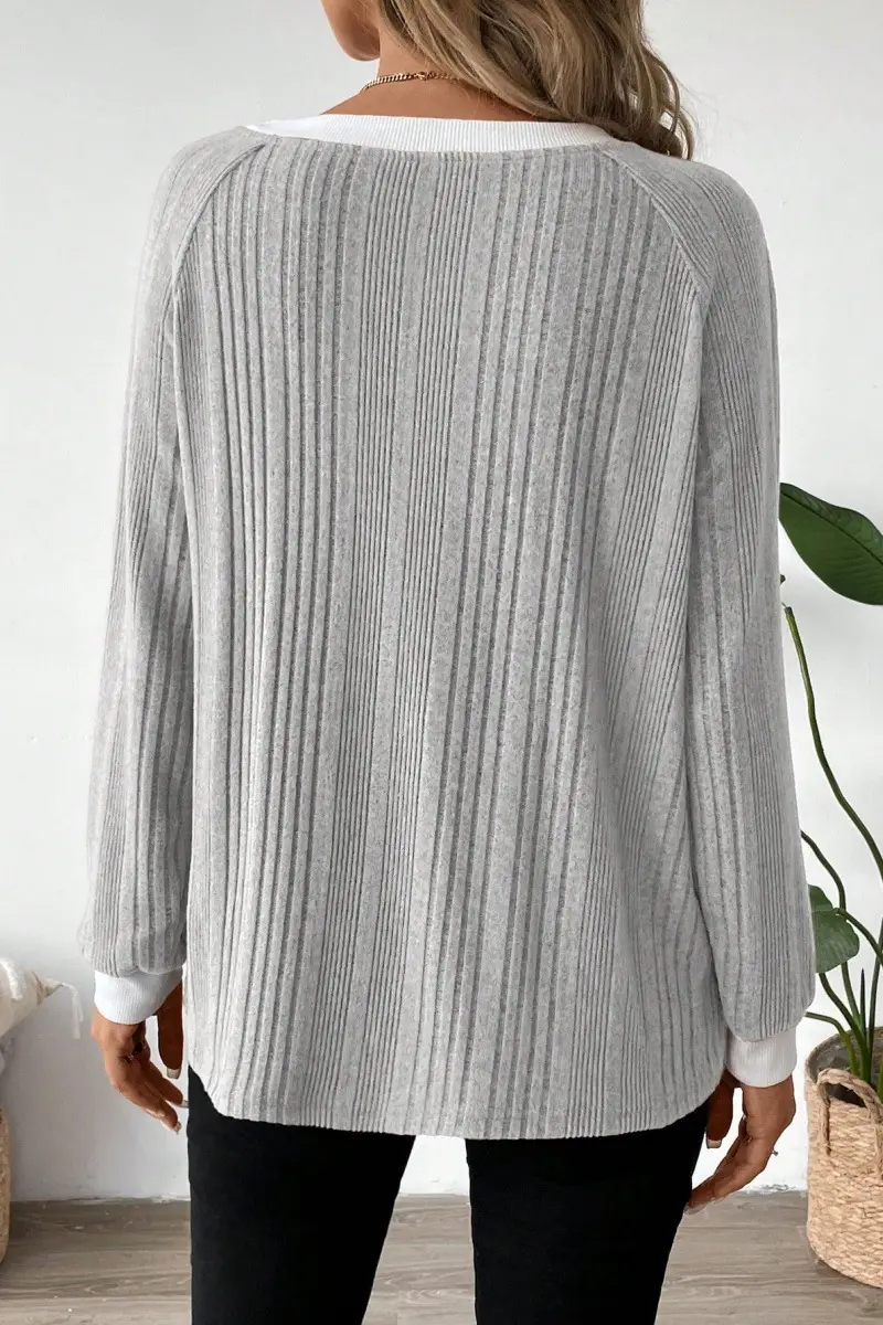 2024 Women's 20 Round Neck Long Sleeve Sweater — feature 29