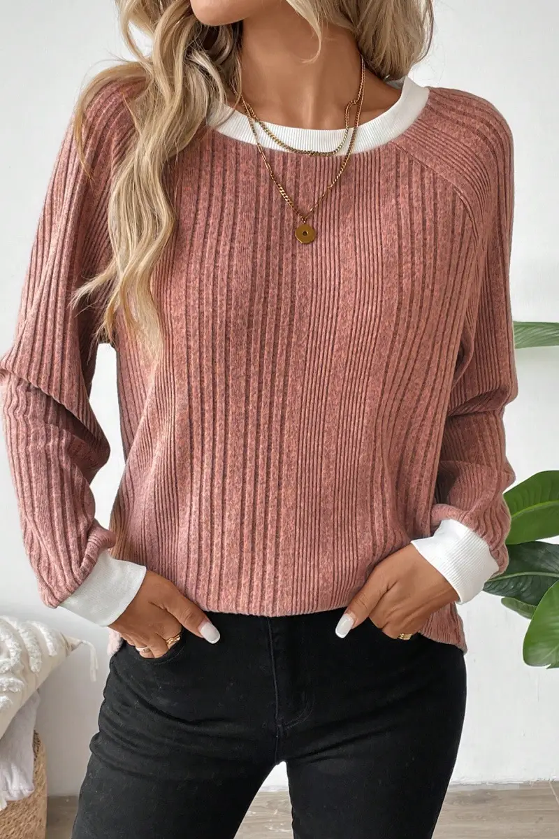2024 Women's 20 Round Neck Long Sleeve Sweater — feature 8