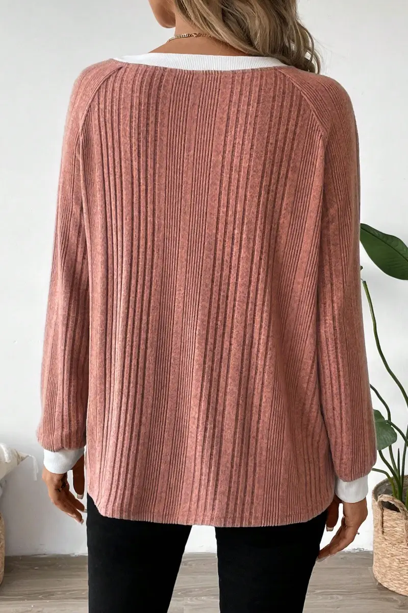 2024 Women's 20 Round Neck Long Sleeve Sweater — feature 9