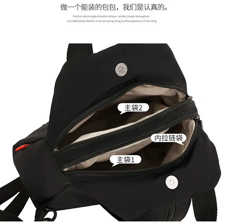 White Waterproof Lightweight Commuter Backpack — feature 13