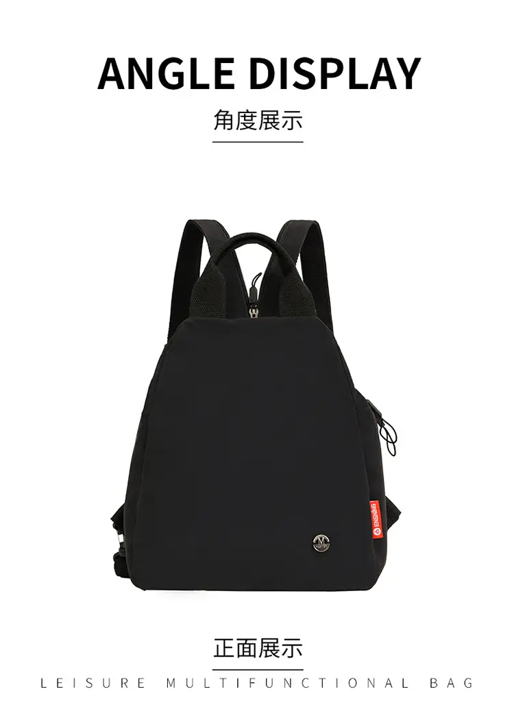 White Waterproof Lightweight Commuter Backpack — feature 28