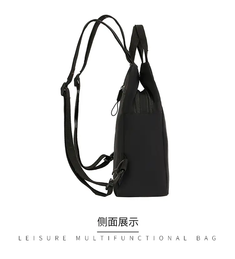 White Waterproof Lightweight Commuter Backpack — feature 30
