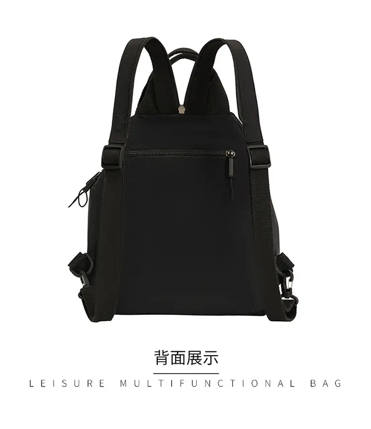 White Waterproof Lightweight Commuter Backpack — feature 31