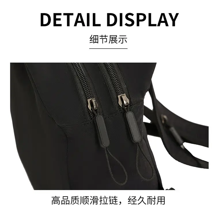 White Waterproof Lightweight Commuter Backpack — feature 33
