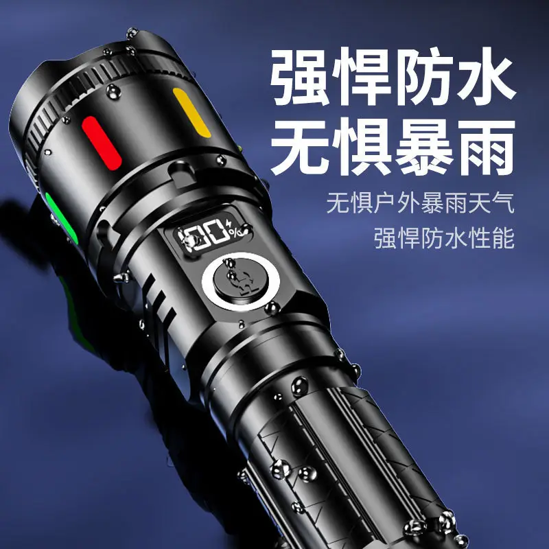 Portable Super Bright Xenon Flashlight with Long Range Zoom