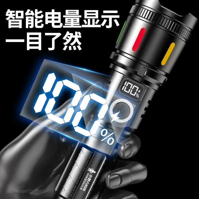 Portable Super Bright Xenon Flashlight with Long Range Zoom