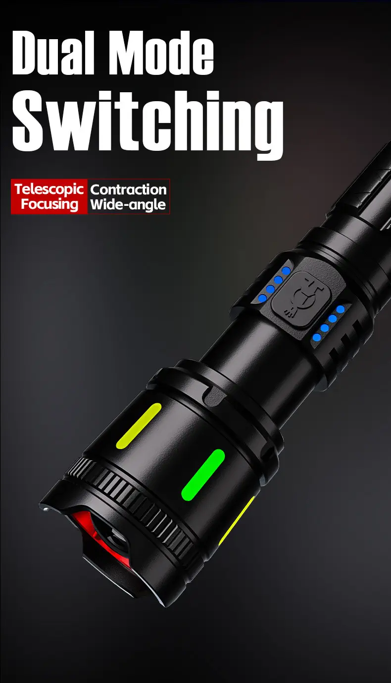 Portable Super Bright Xenon Flashlight with Long Range Zoom — feature 8