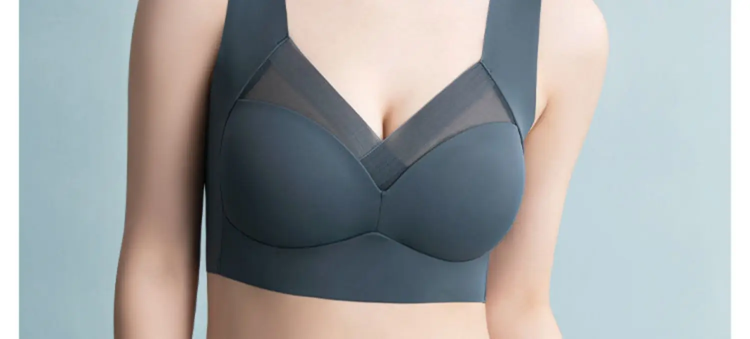 Traceless Back Bra Push Up Adjustable Large Chest Small — feature 31
