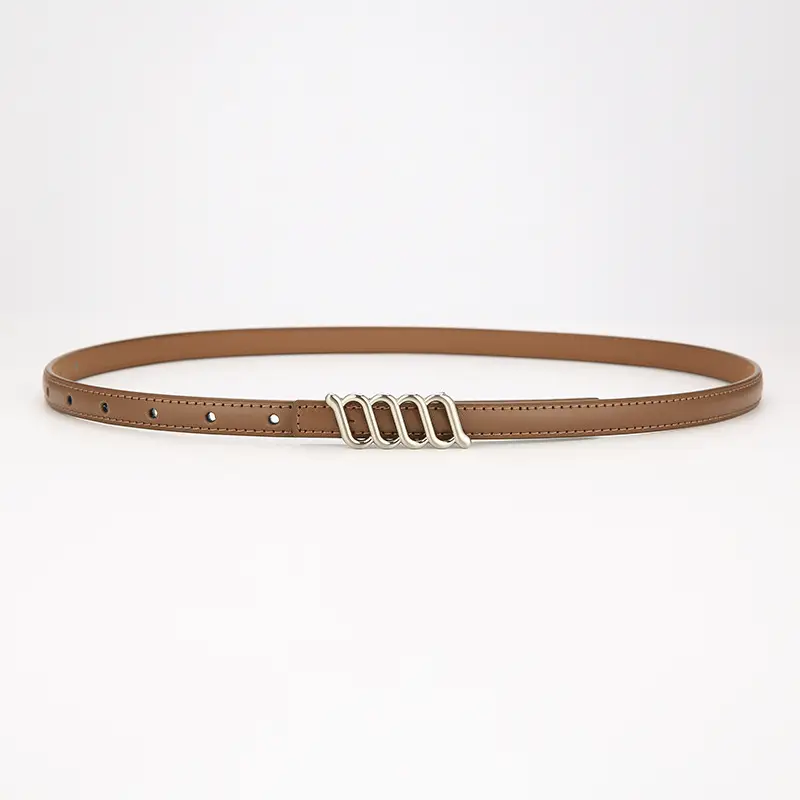 Women Genuine Leather Belt Black Decoration Korean Style - Image 10