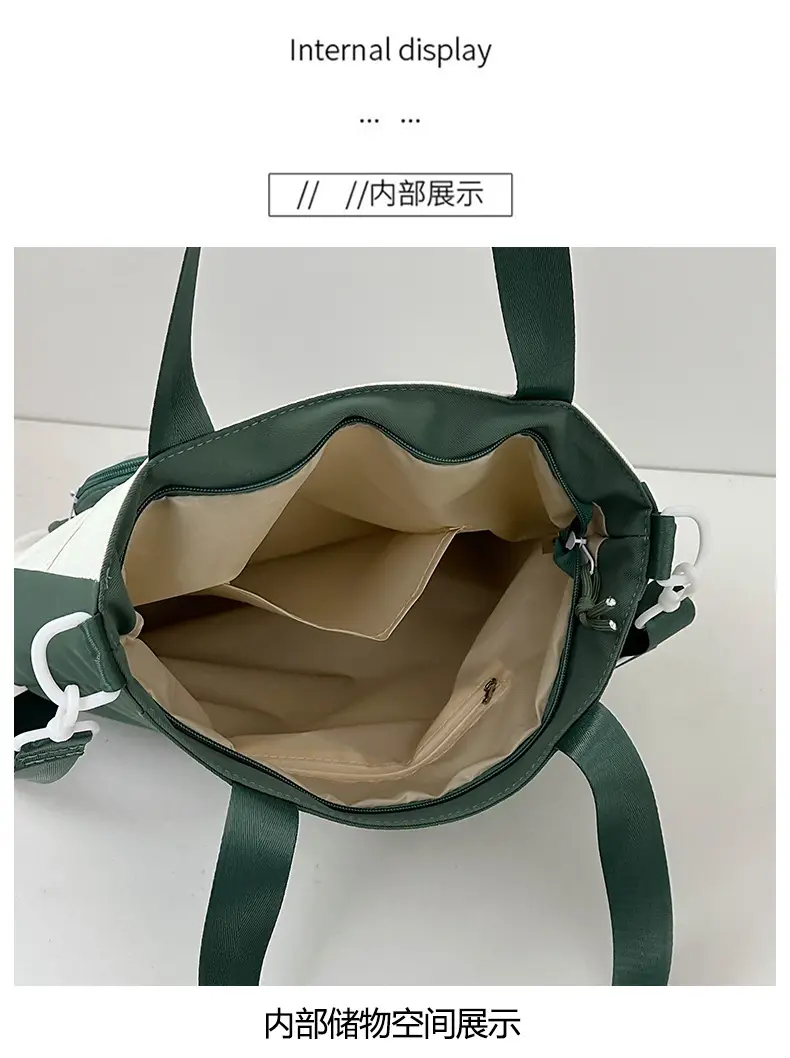 Cat Face One-Shoulder Crossbody Bag White Star Decor — feature 29