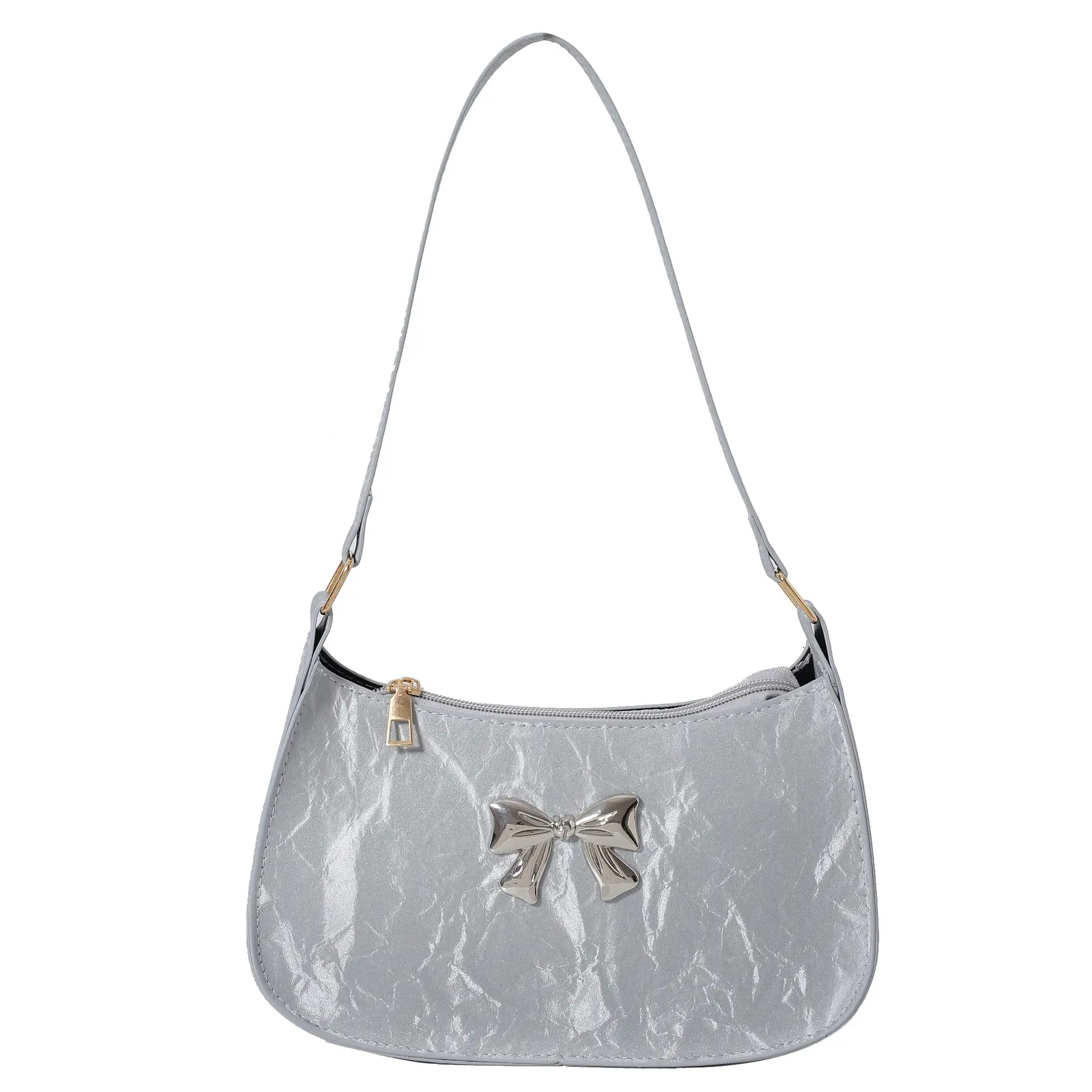 Pink Butterfly Bow Shoulder Bag for Women - Image 9