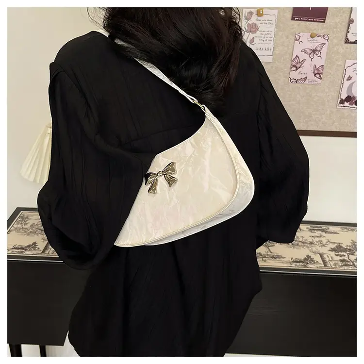 Pink Butterfly Bow Shoulder Bag for Women — feature 15