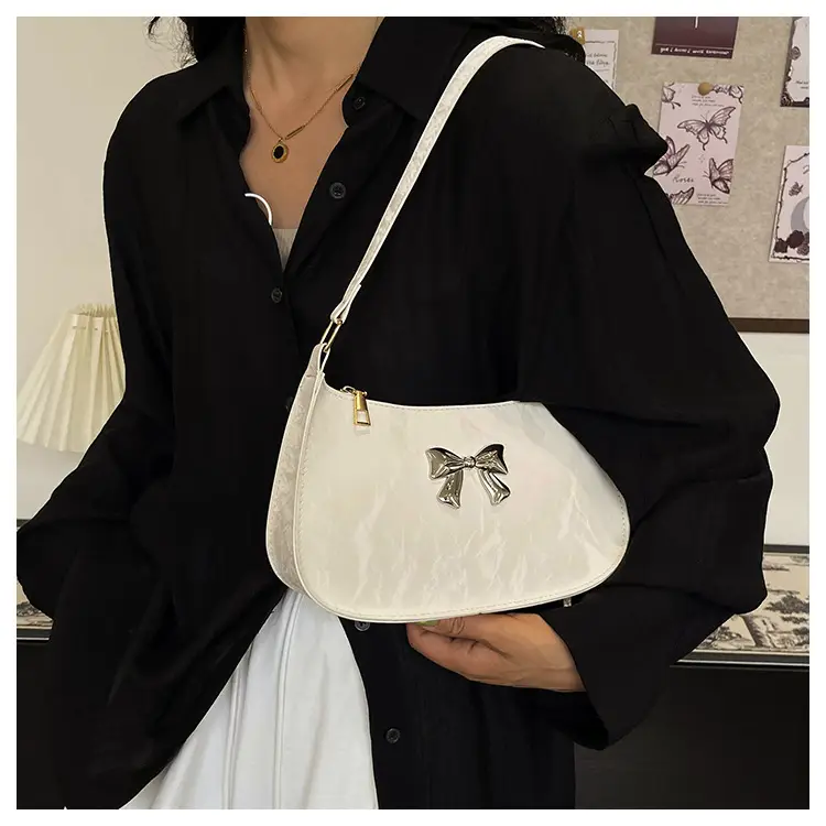 Pink Butterfly Bow Shoulder Bag for Women — feature 16