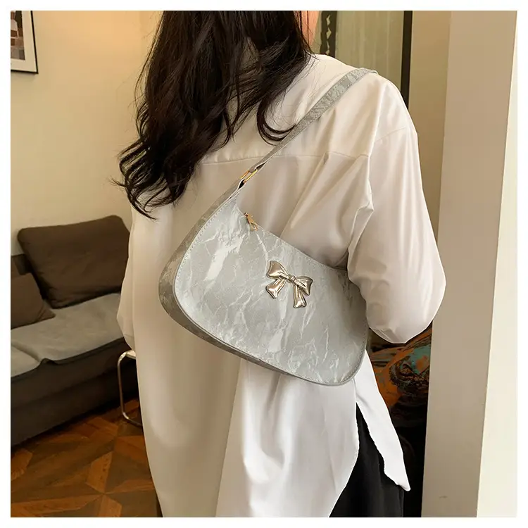 Pink Butterfly Bow Shoulder Bag for Women — feature 21