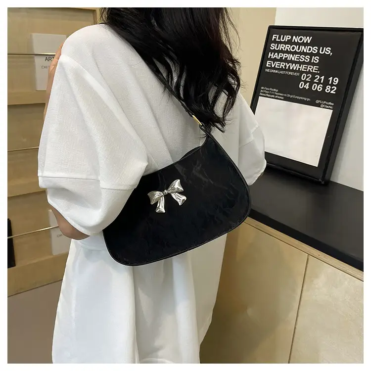 Pink Butterfly Bow Shoulder Bag for Women — feature 28