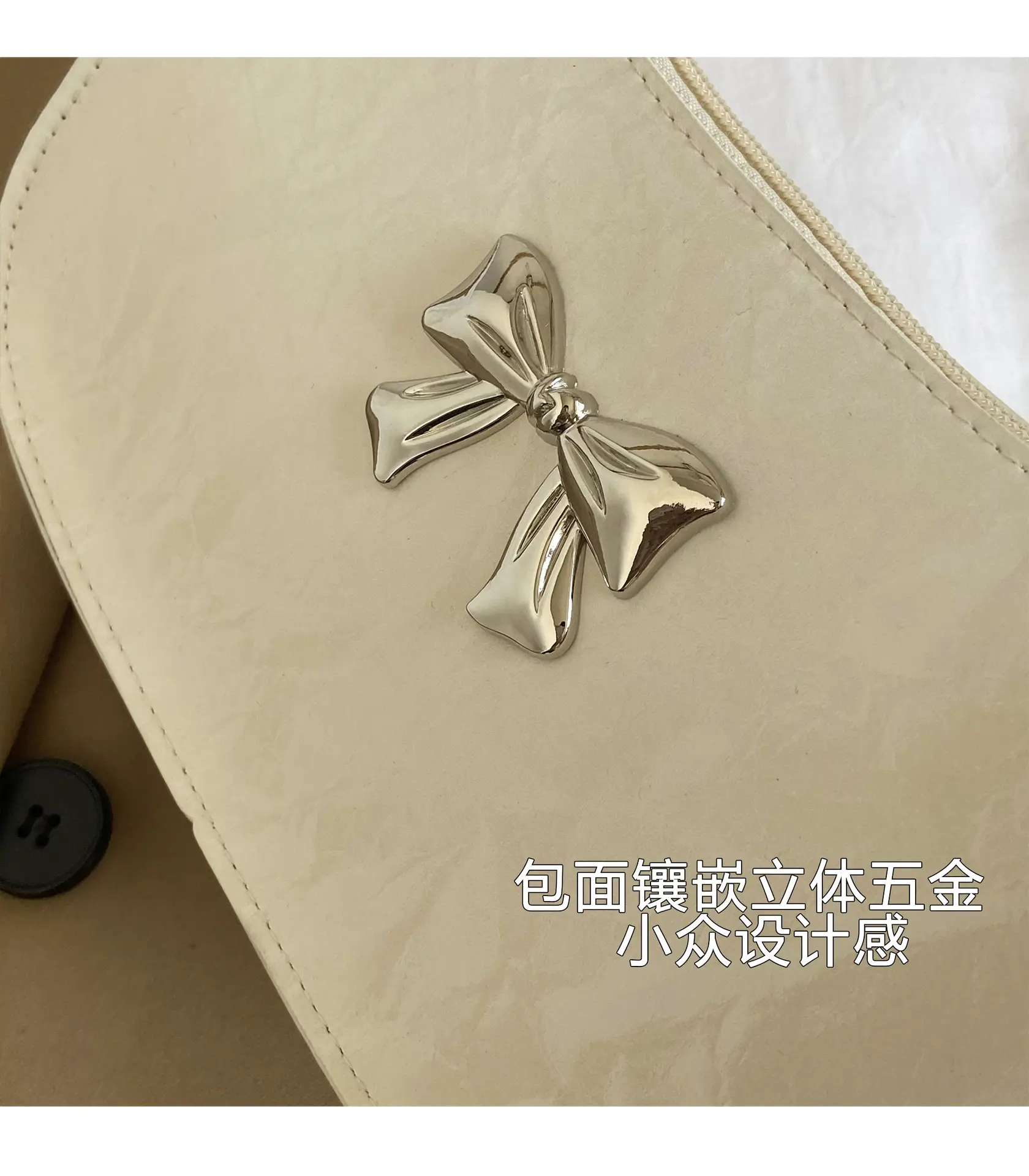 Pink Butterfly Bow Shoulder Bag for Women — feature 5