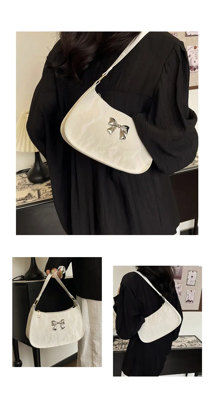 Pink Butterfly Bow Shoulder Bag for Women — feature 9