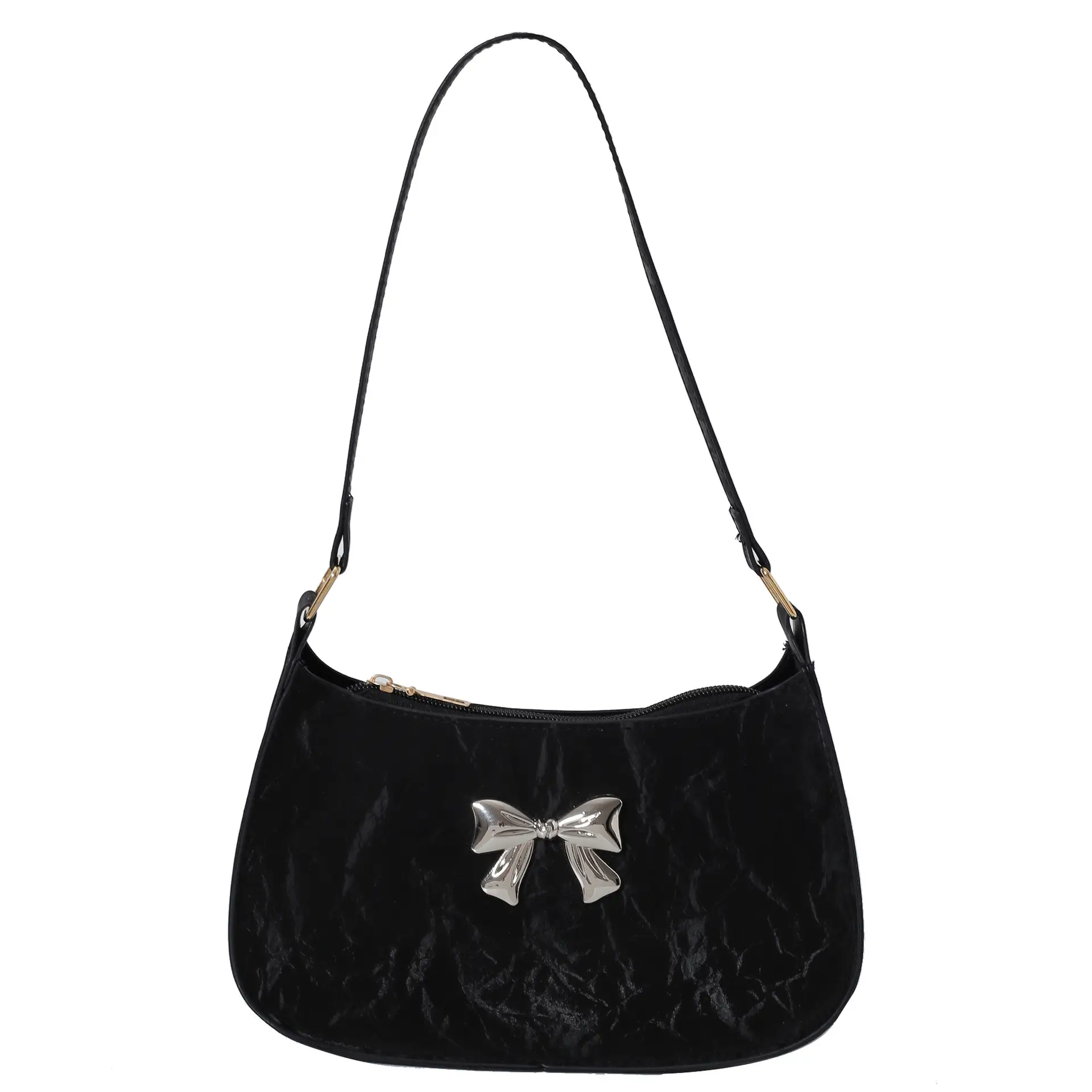 Pink Butterfly Bow Shoulder Bag for Women - Image 4