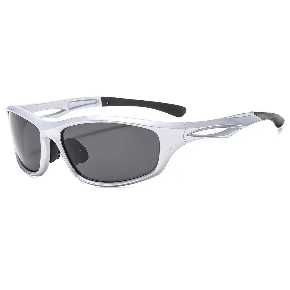 Women Windproof Polarized Sunglasses Black - Image 11