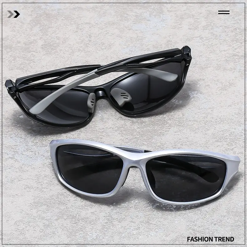 Women Windproof Polarized Sunglasses Black — feature 1