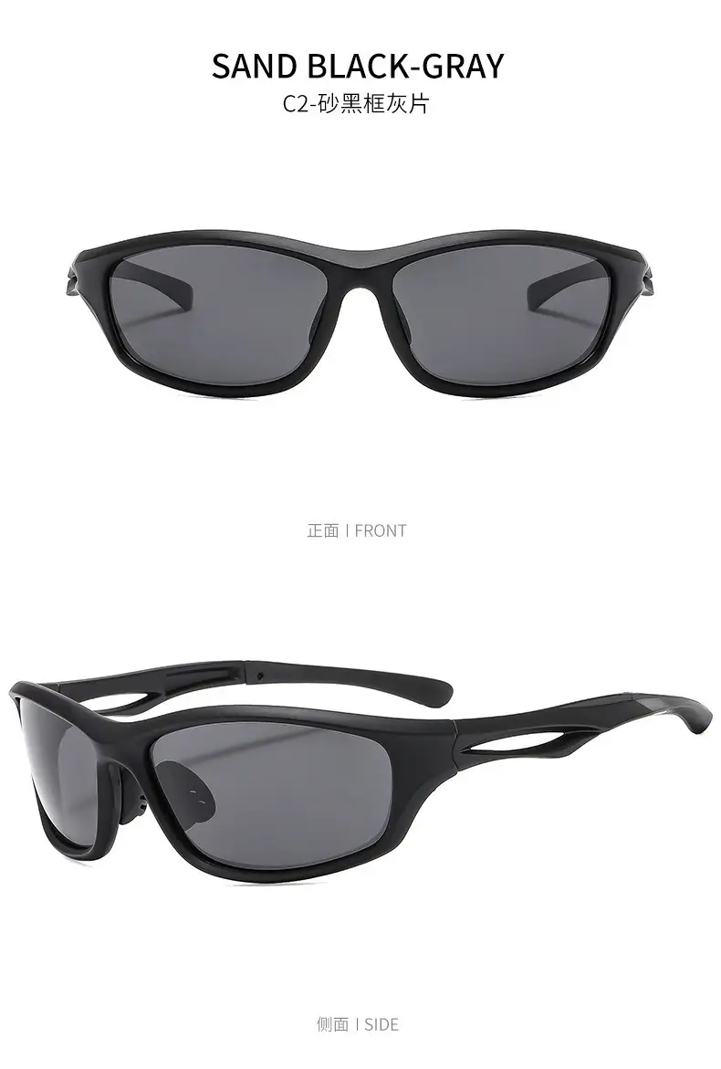 Women Windproof Polarized Sunglasses Black — feature 10