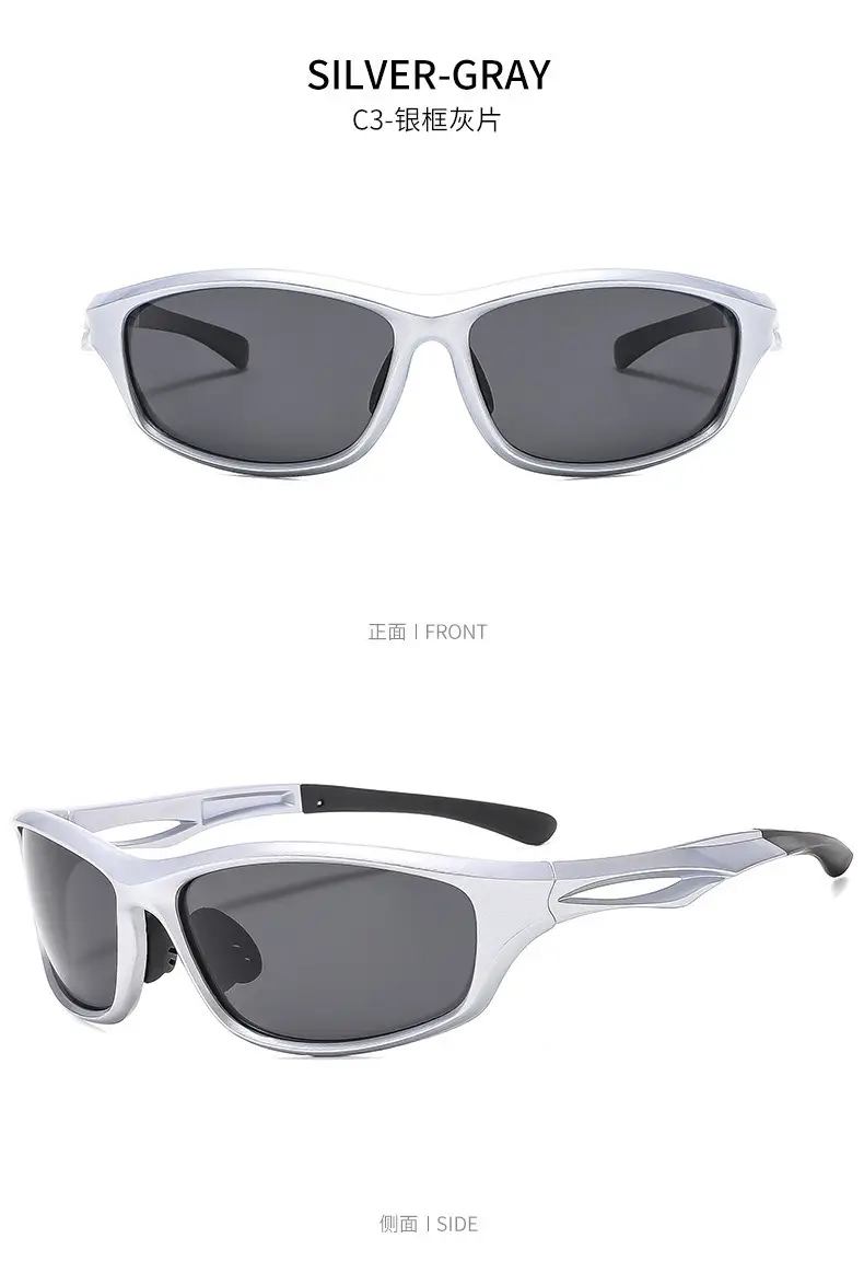 Women Windproof Polarized Sunglasses Black — feature 11