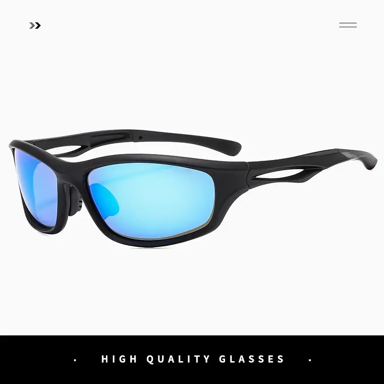 Women Windproof Polarized Sunglasses Black — feature 4